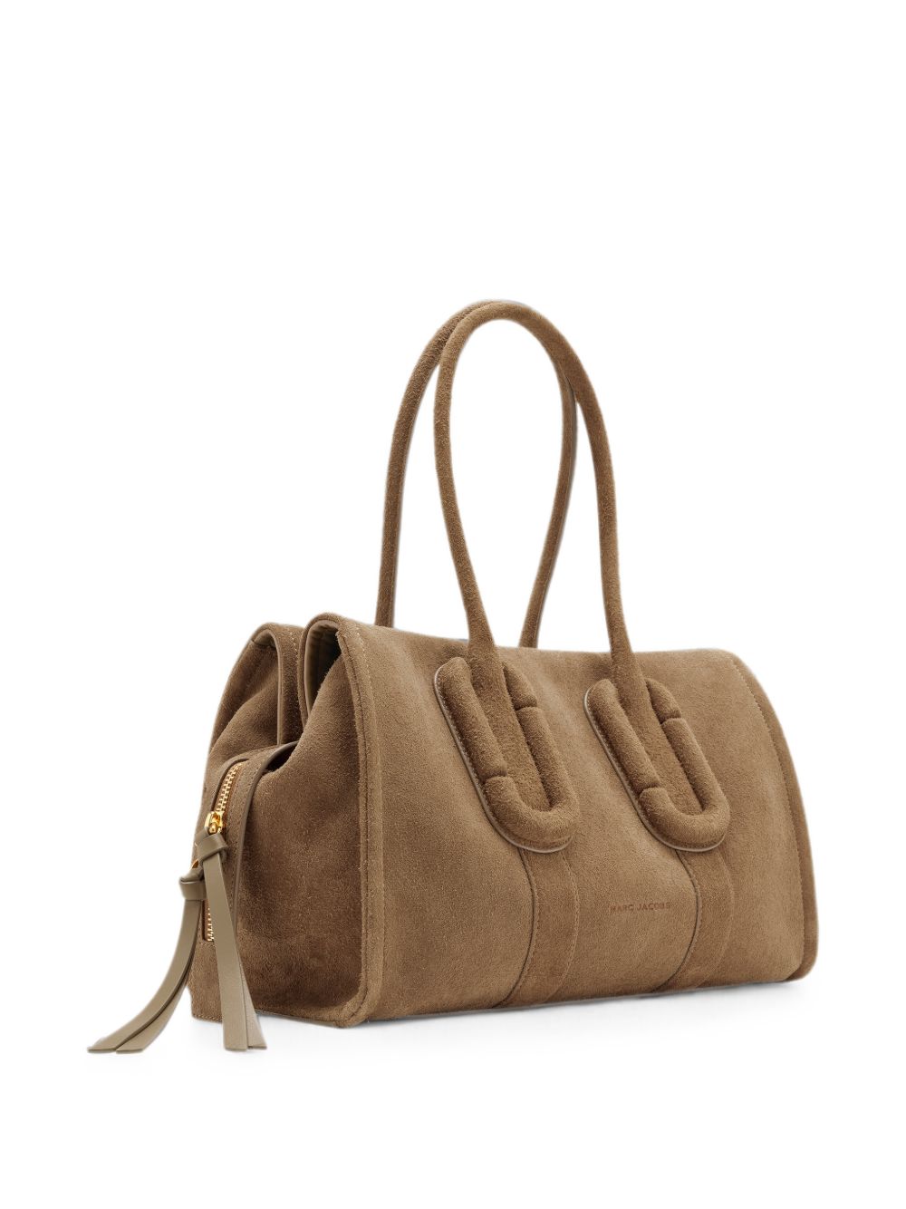 THE CARRYALL SUEDE LEATHER TOTE