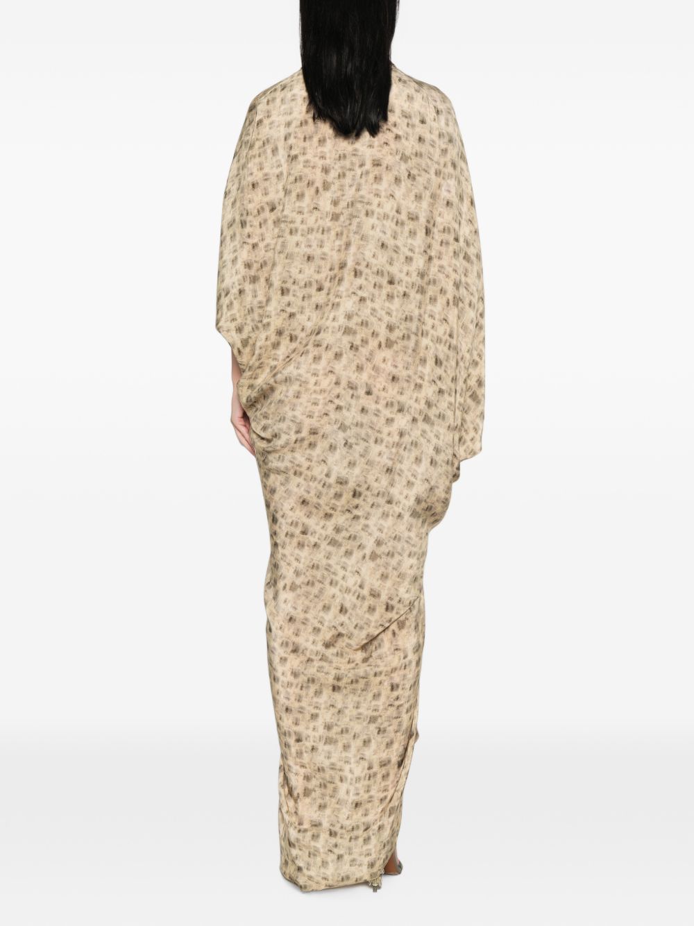 MAYU PRINTED LONG DRESS