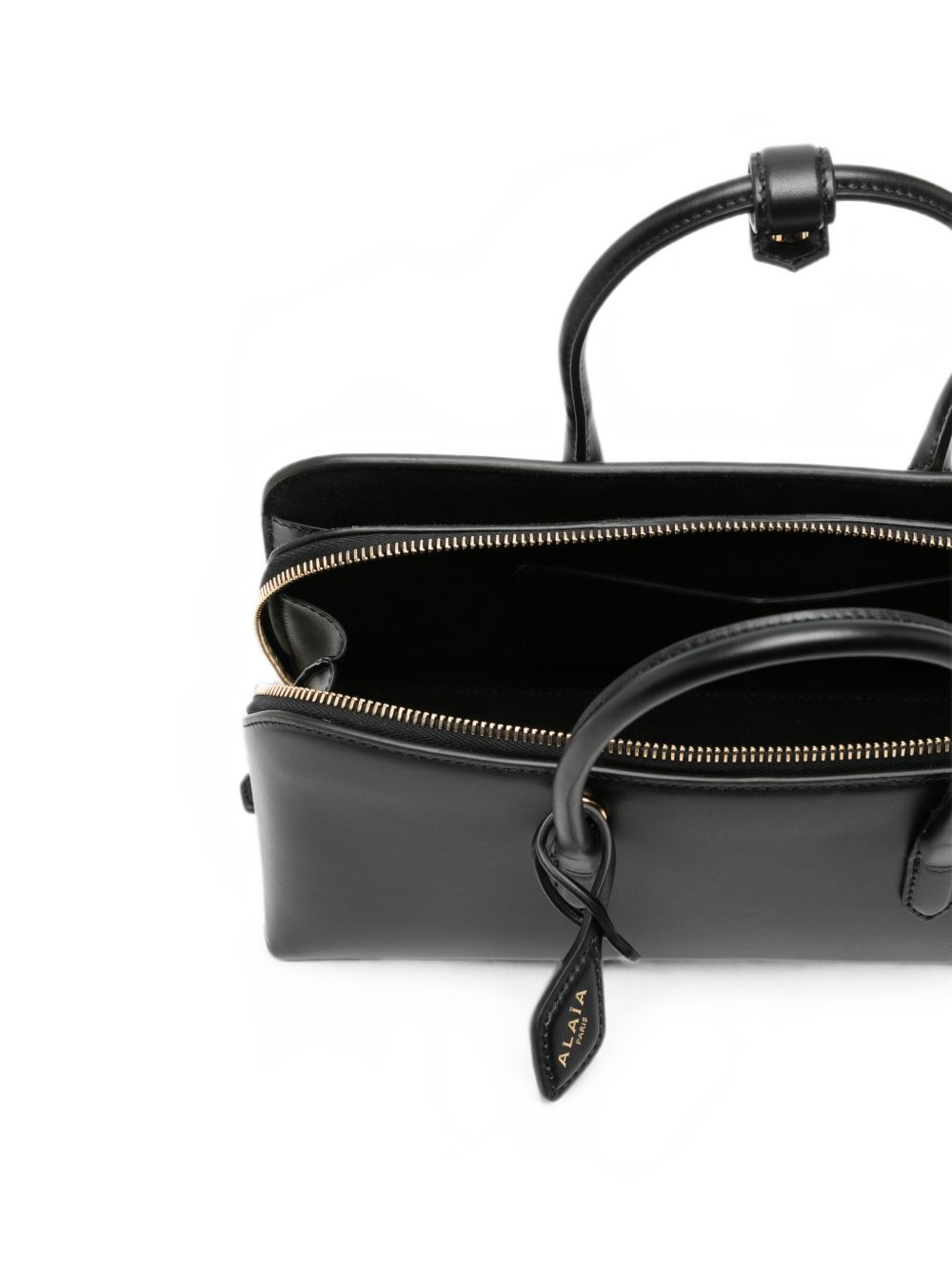 DELTA SMALL LEATHER HANDBAG