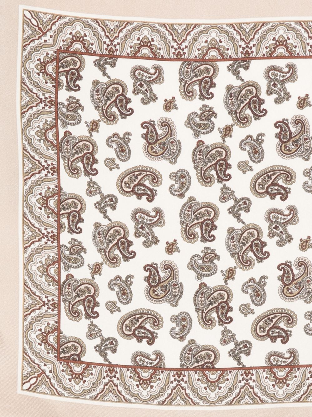 PRINTED SILK POCKET SQUARE