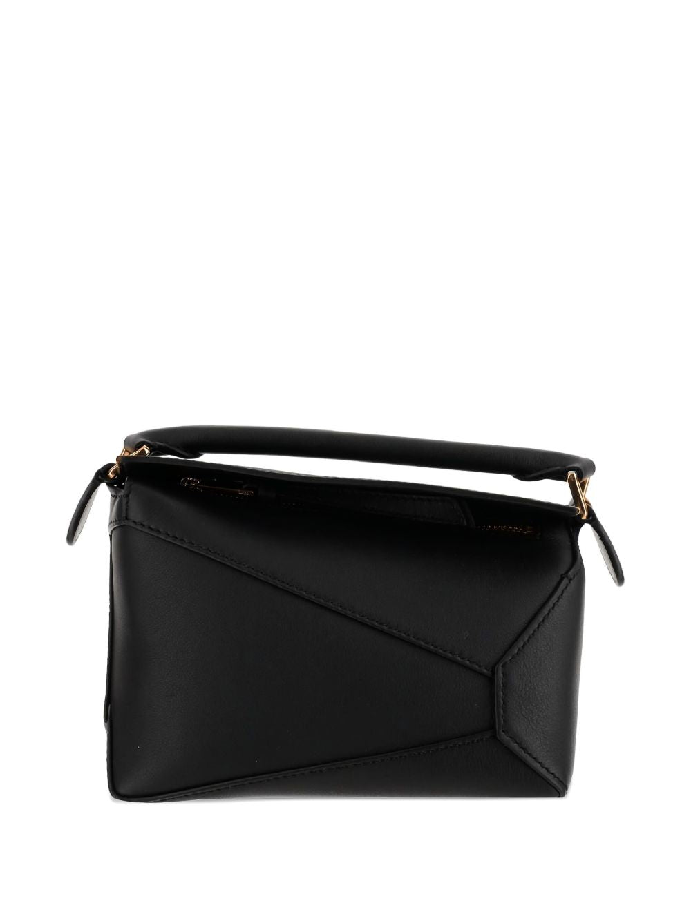 PUZZLE EDGE MINI LEATHER HANDBAG