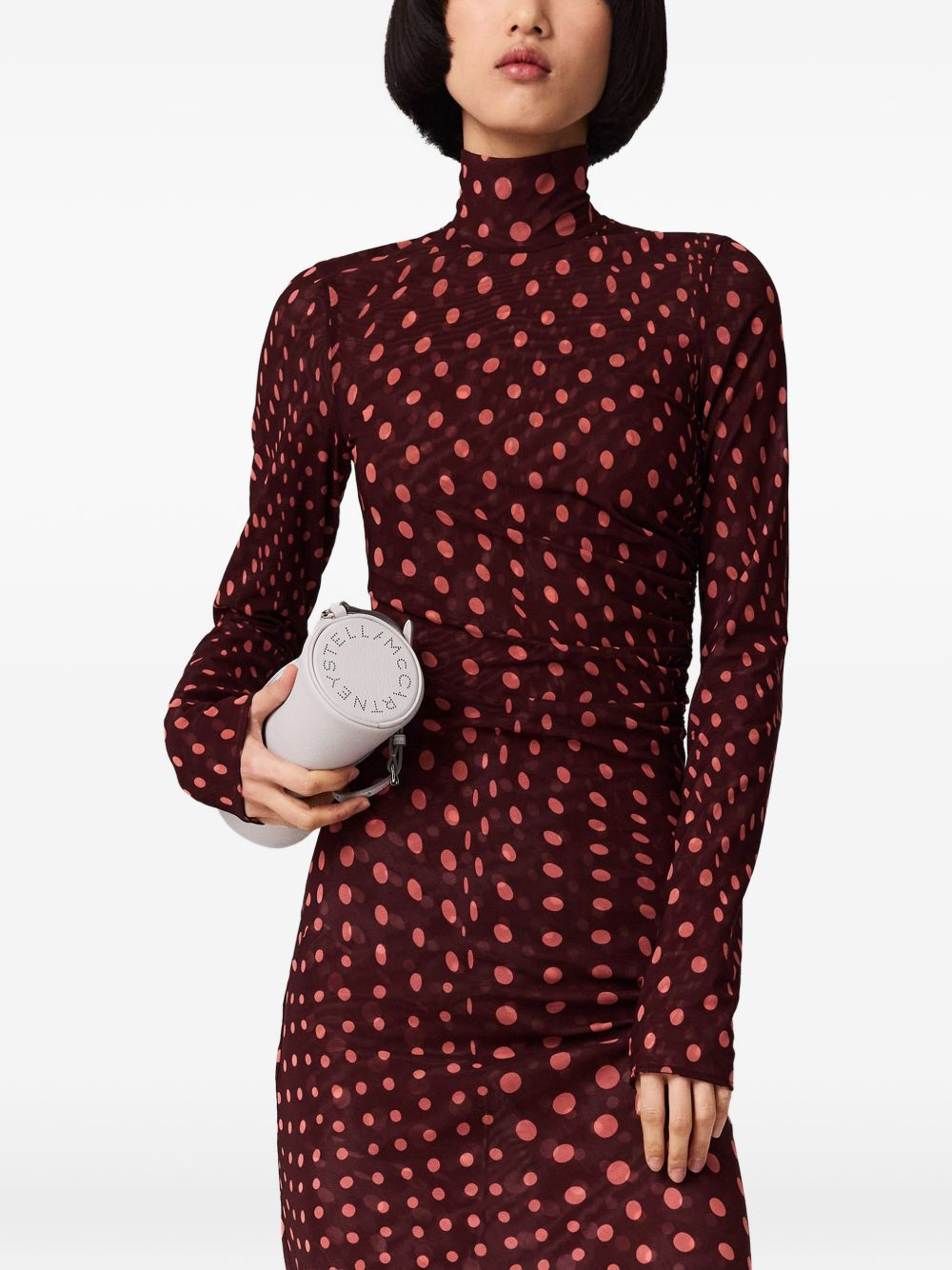 POLKA DOT LONG DRESS