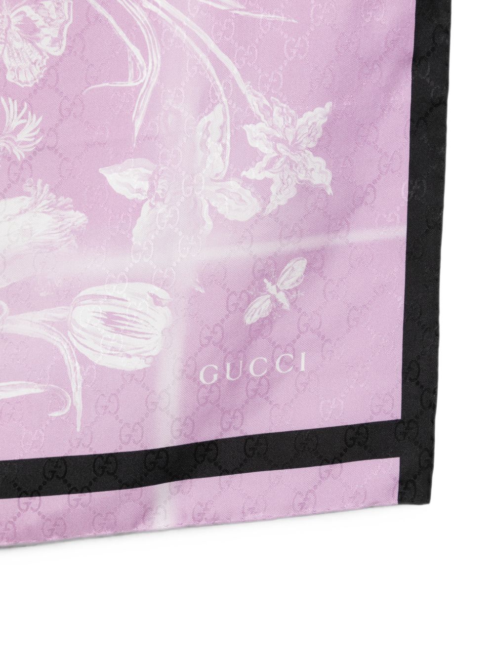 PRINTED SILK FOULARD
