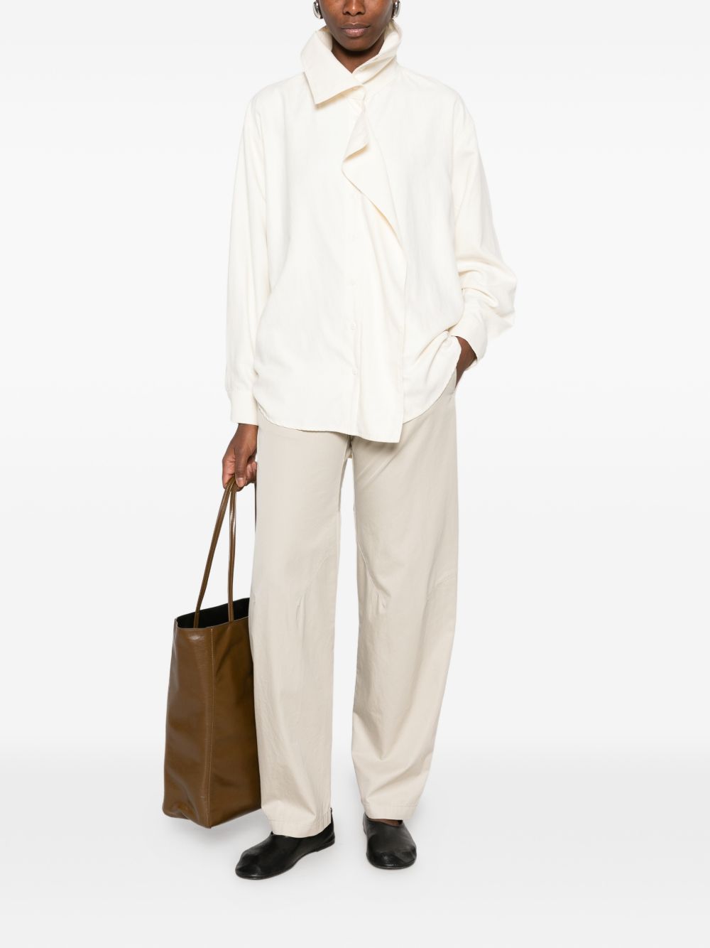 ARCH COTTON TROUSERS