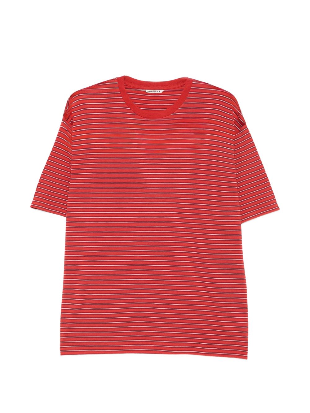 WOOL STRIPED T-SHIRT