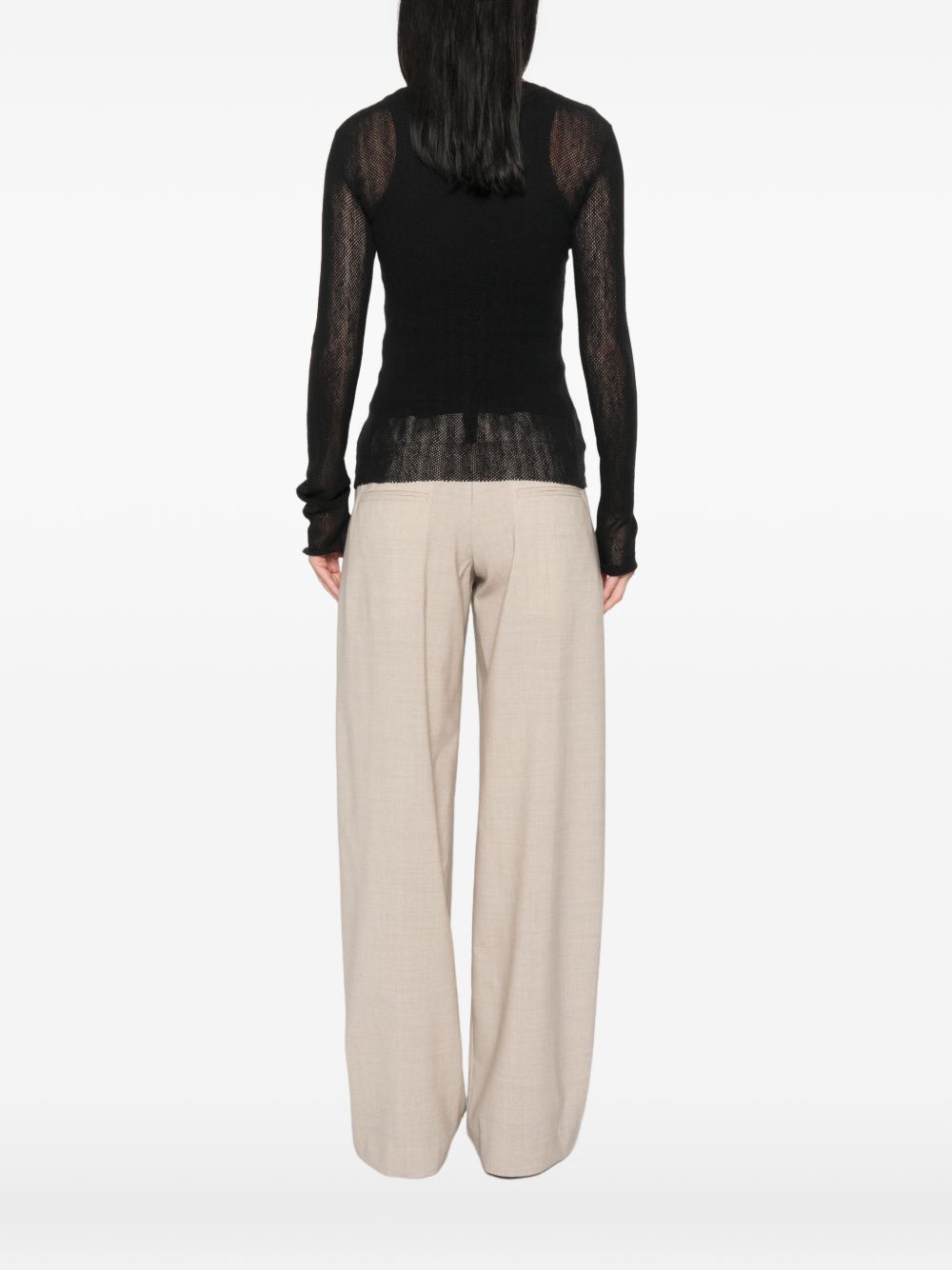 MESH WOOL TOP