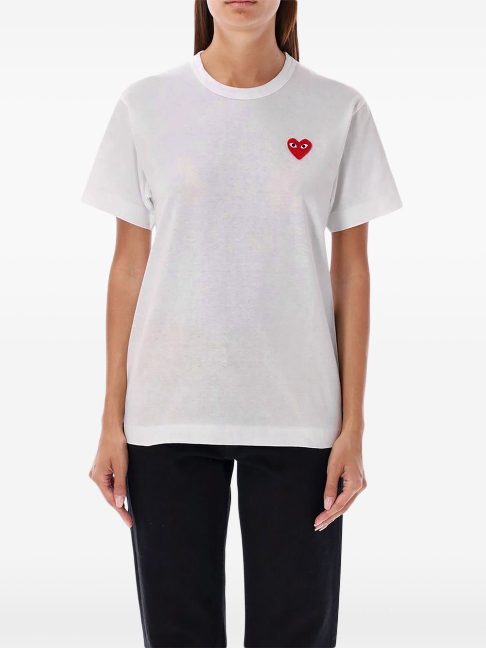 RED HEART COTTON T-SHIRT