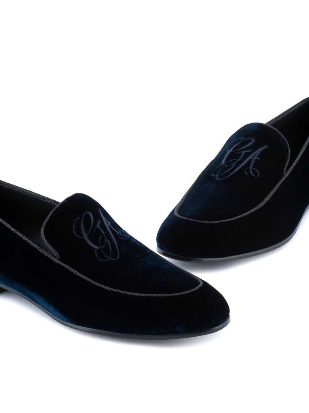 VELVET LOAFERS