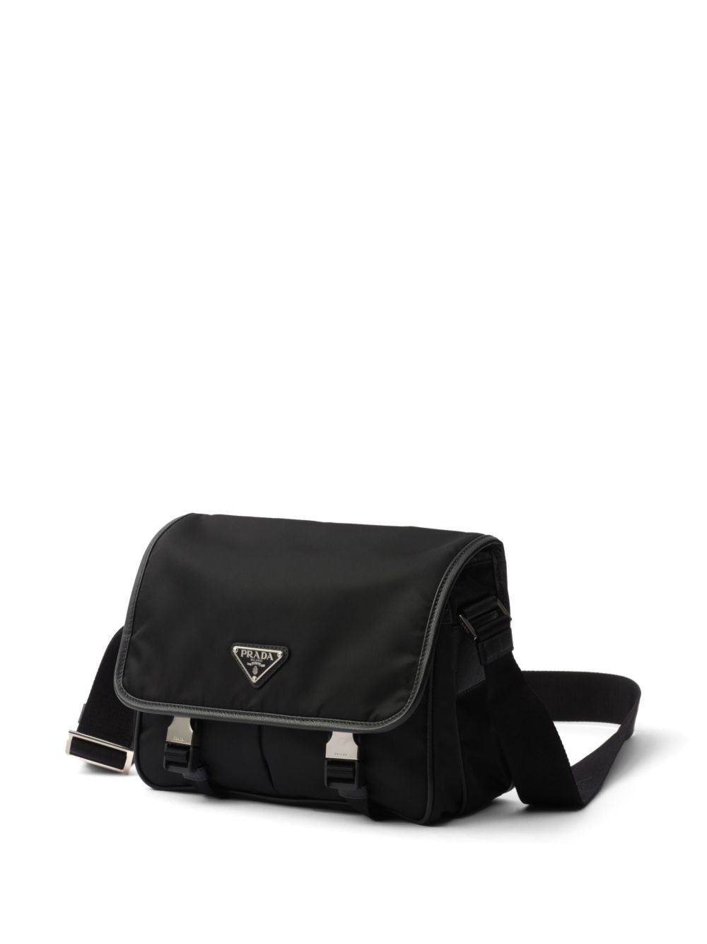 RE-NYLON AND SAFFIANO SHOULDER BAG