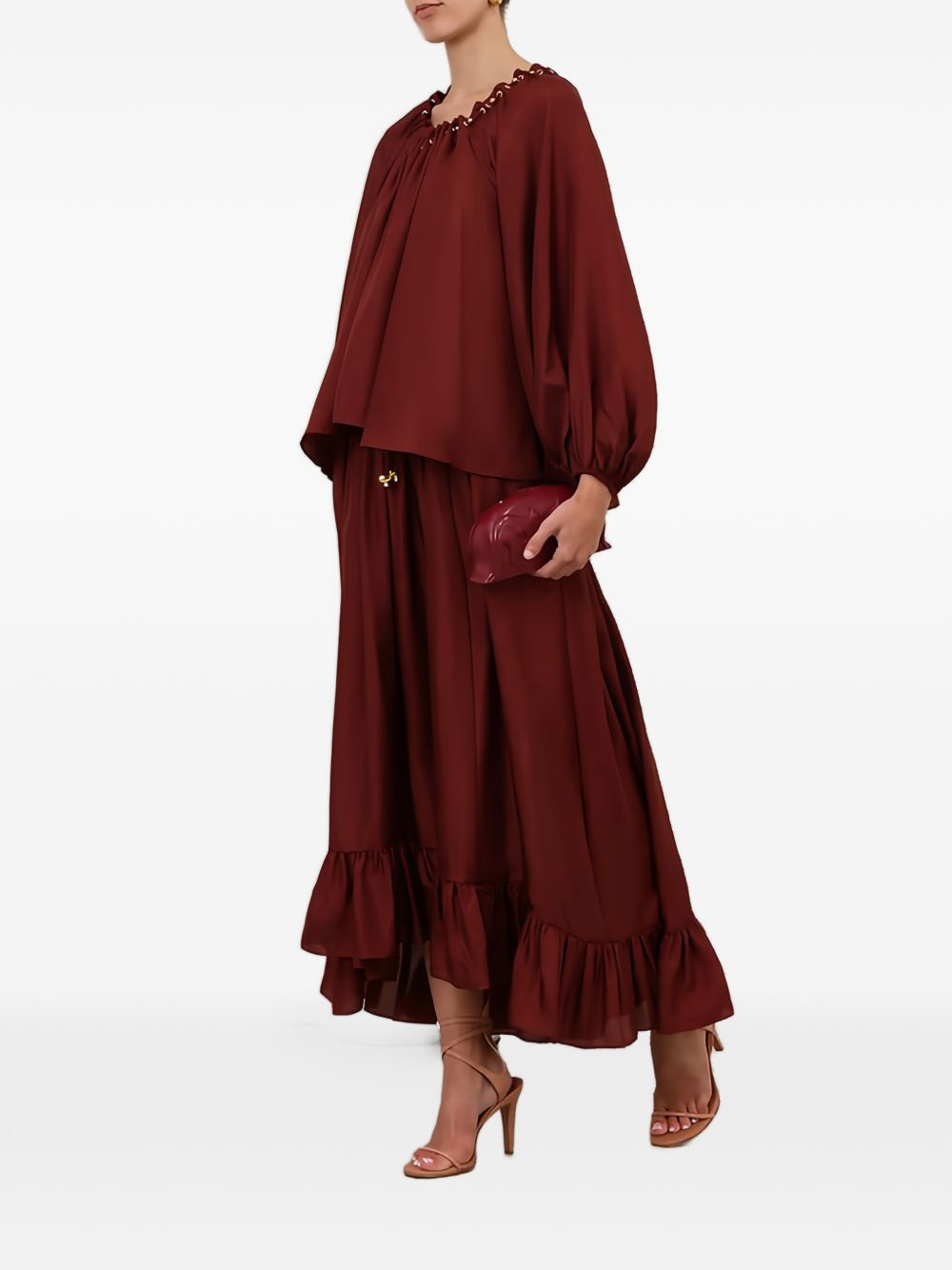 ASTER SILK BLOUSE
