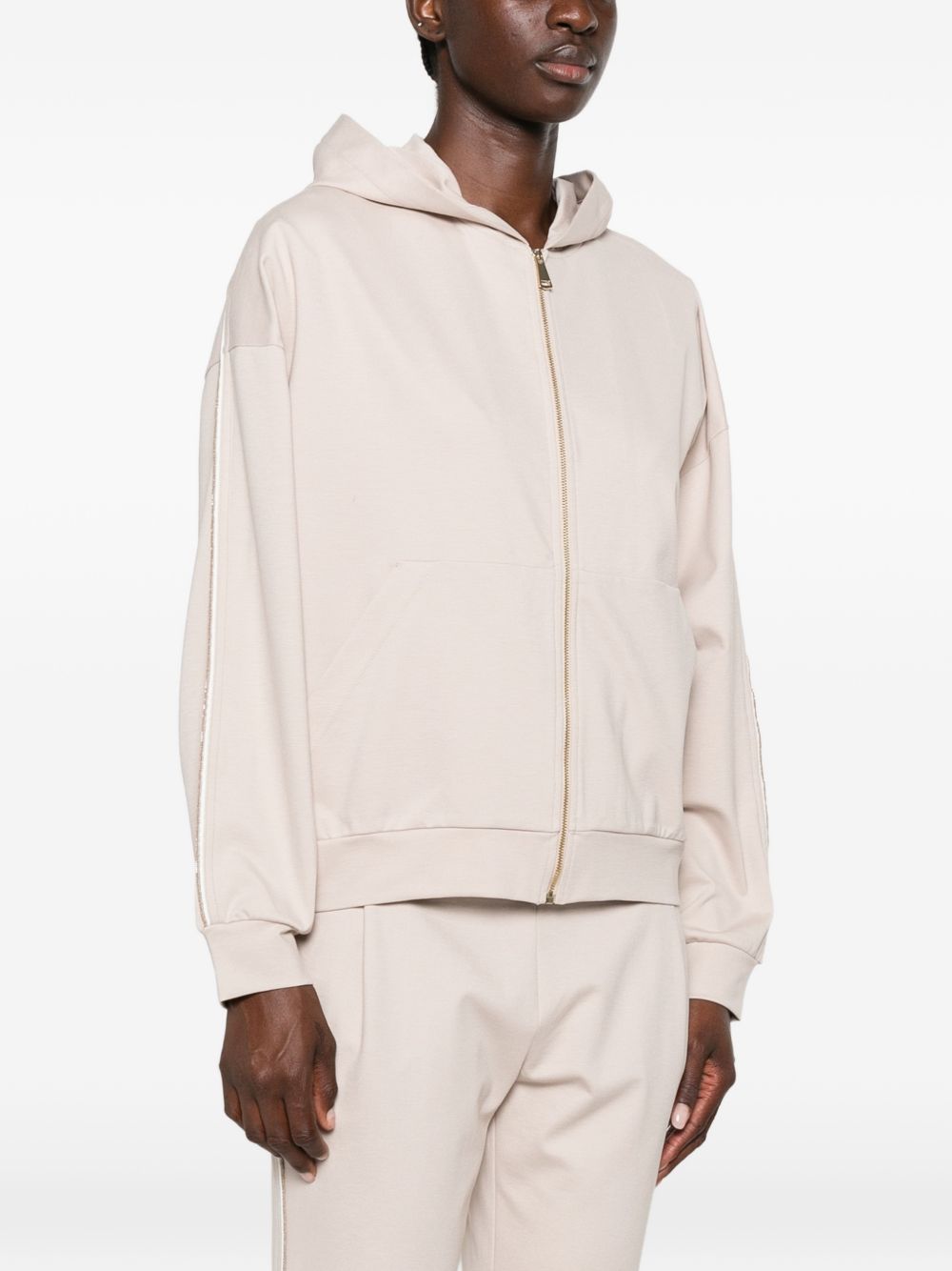 ZIPPED HOODIE
