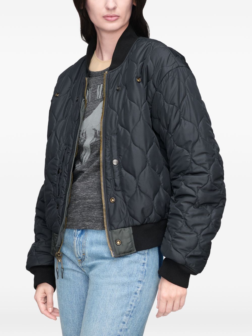 NYLON BOMBER JACKET