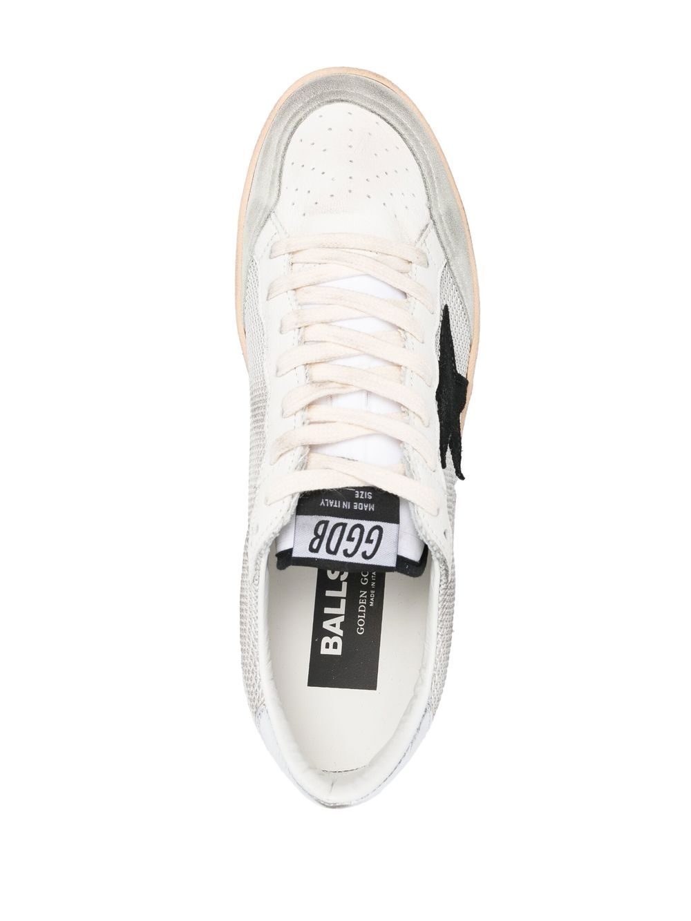 BALL STAR LEATHER SNEAKERS