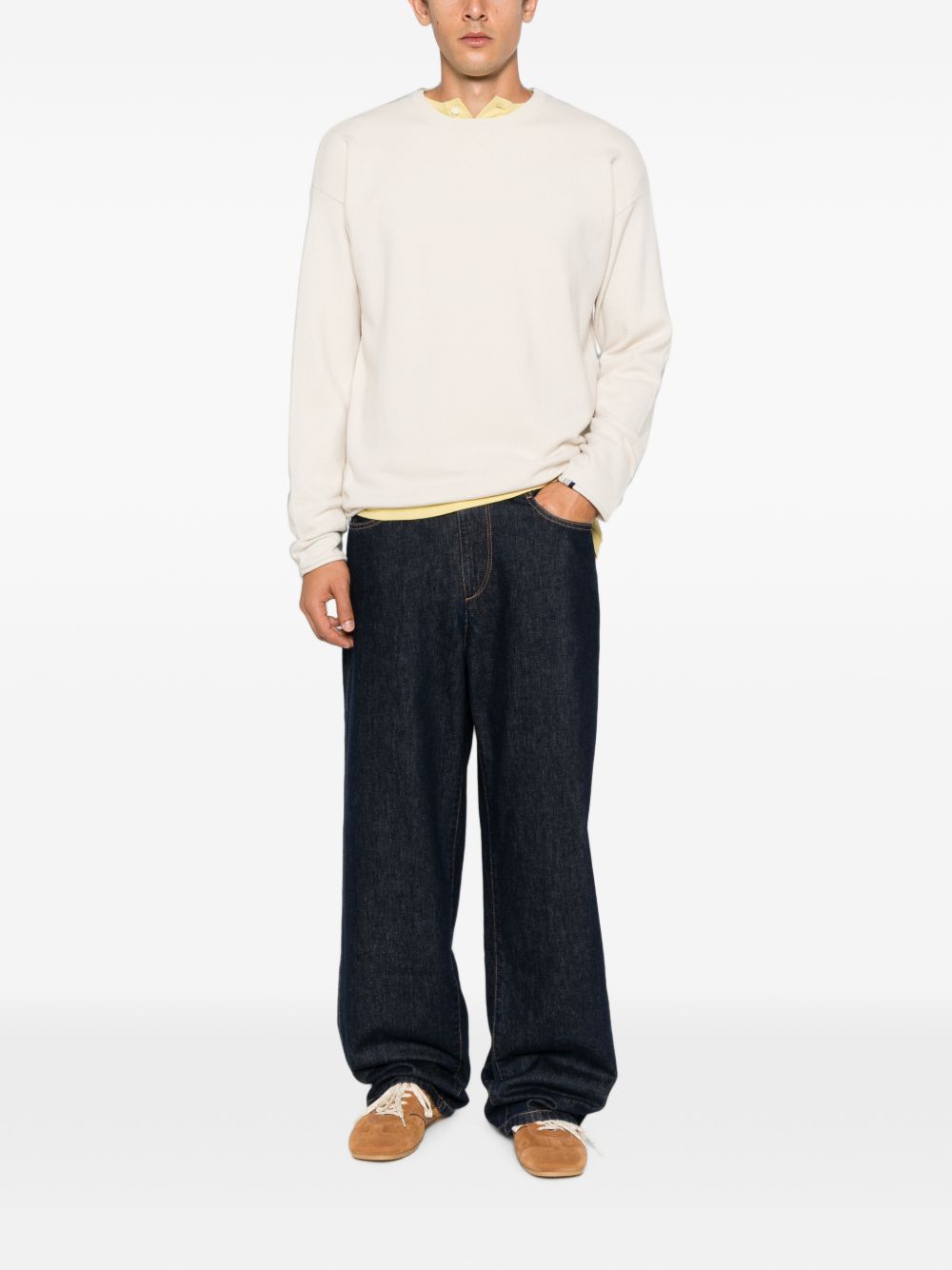 CASHMERE CREWNECK SWEATER