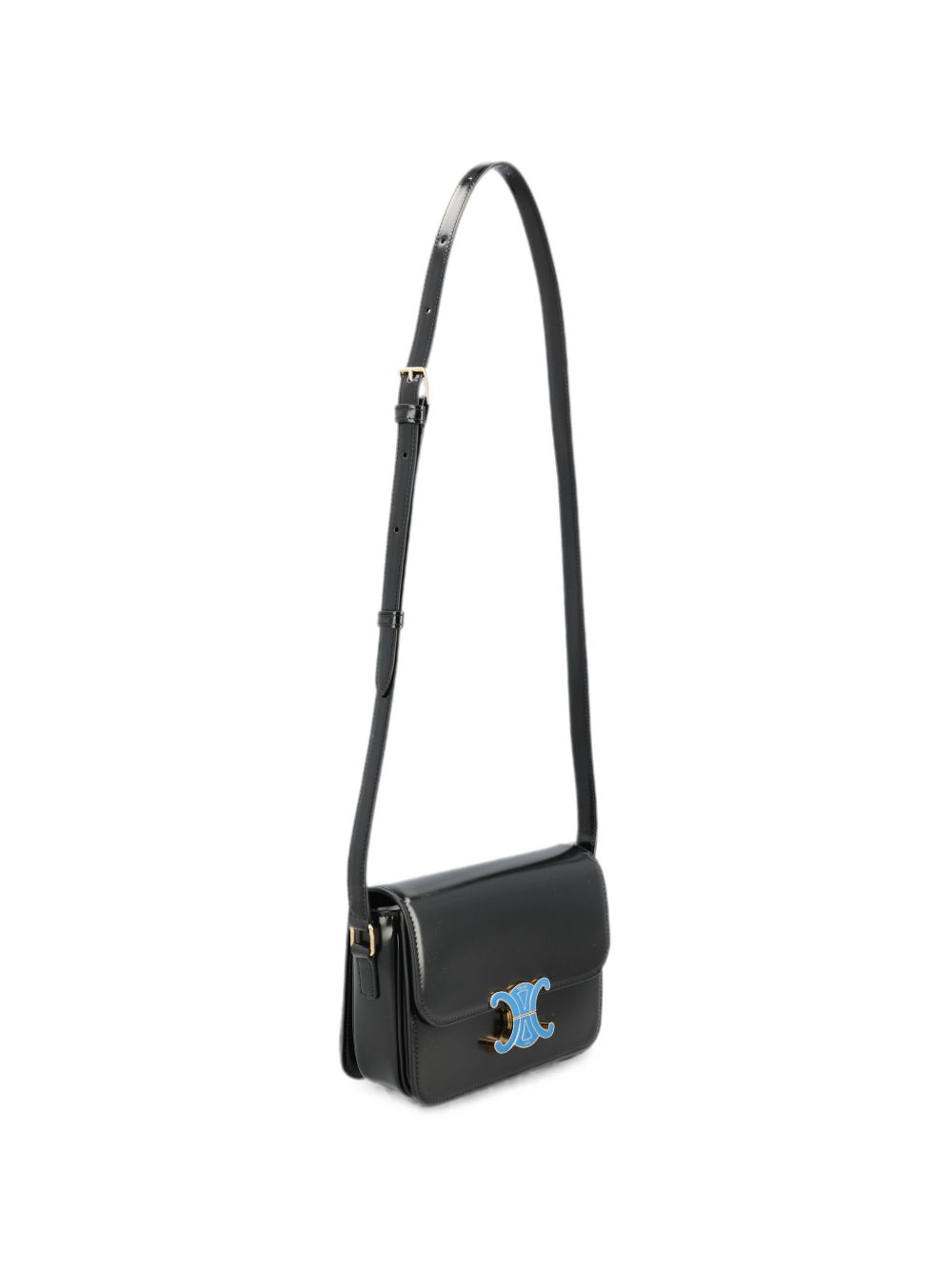 TRIOMPHE TEEN LEATHER SHOULDER BAG
