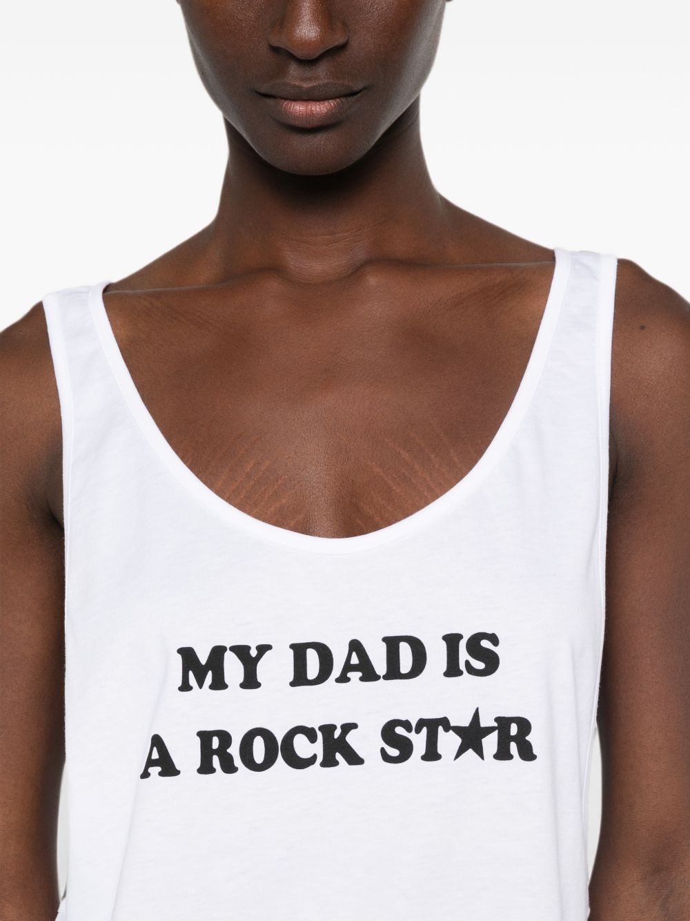 "MY DAD IS A ROCKSTAR" TANK TOP
