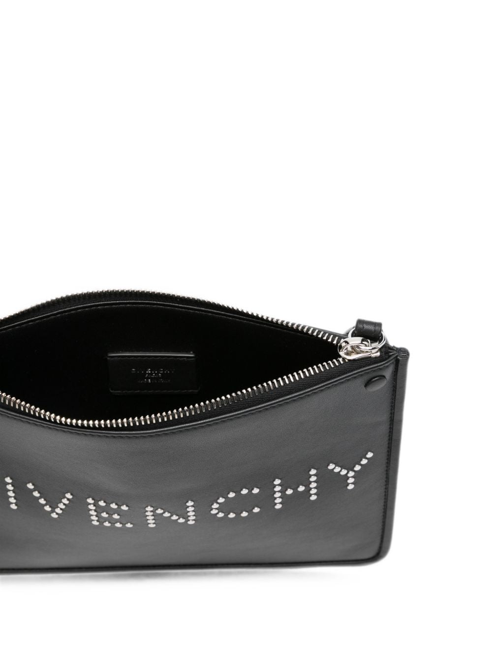 LOGO LEATHER POUCH
