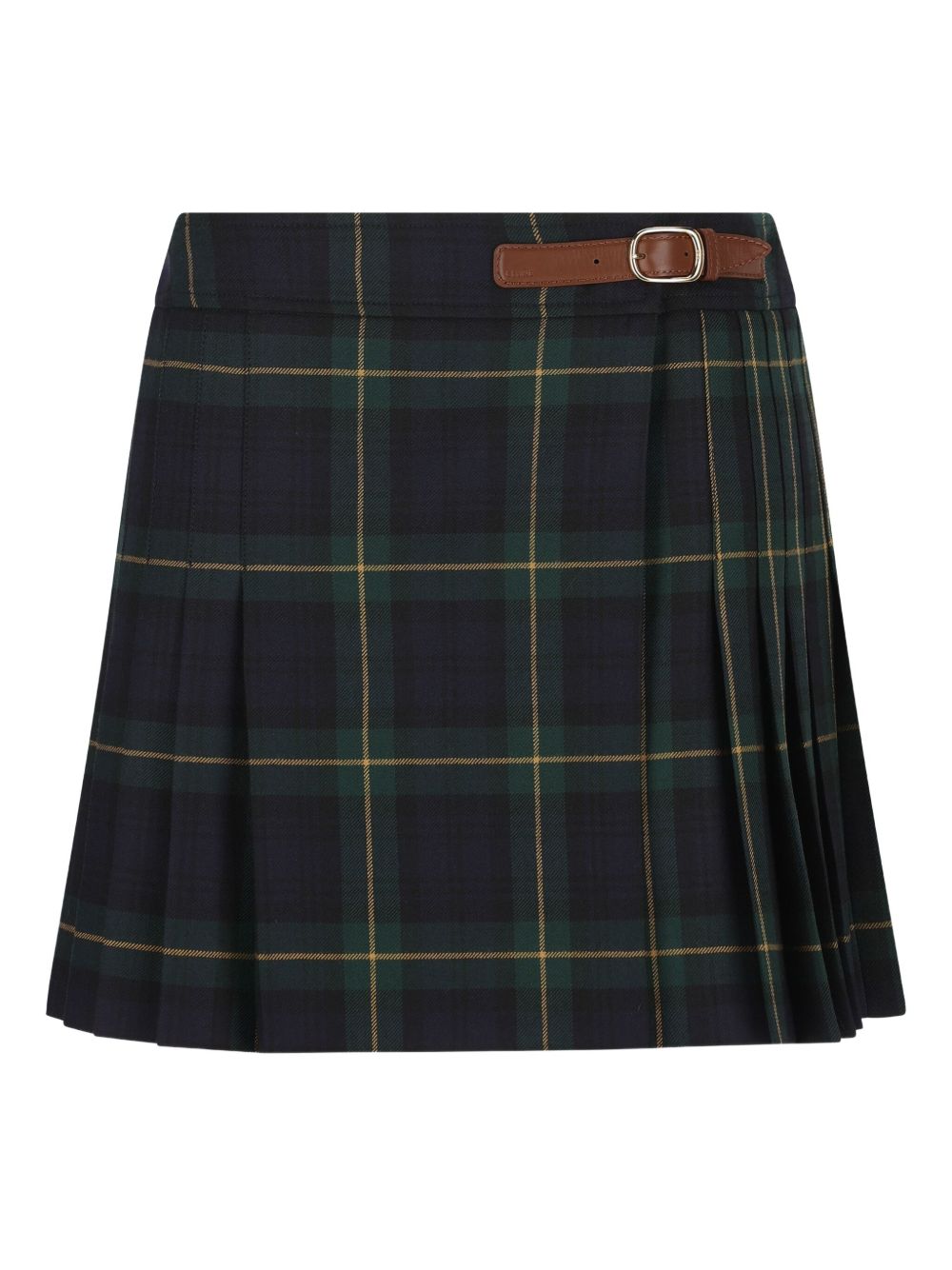 WOOL MINI SKIRT