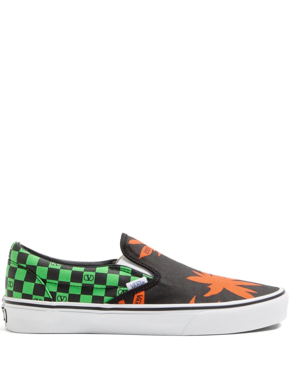 VALENTINO GARAVANI AND VANS CANVAS SLIP ON