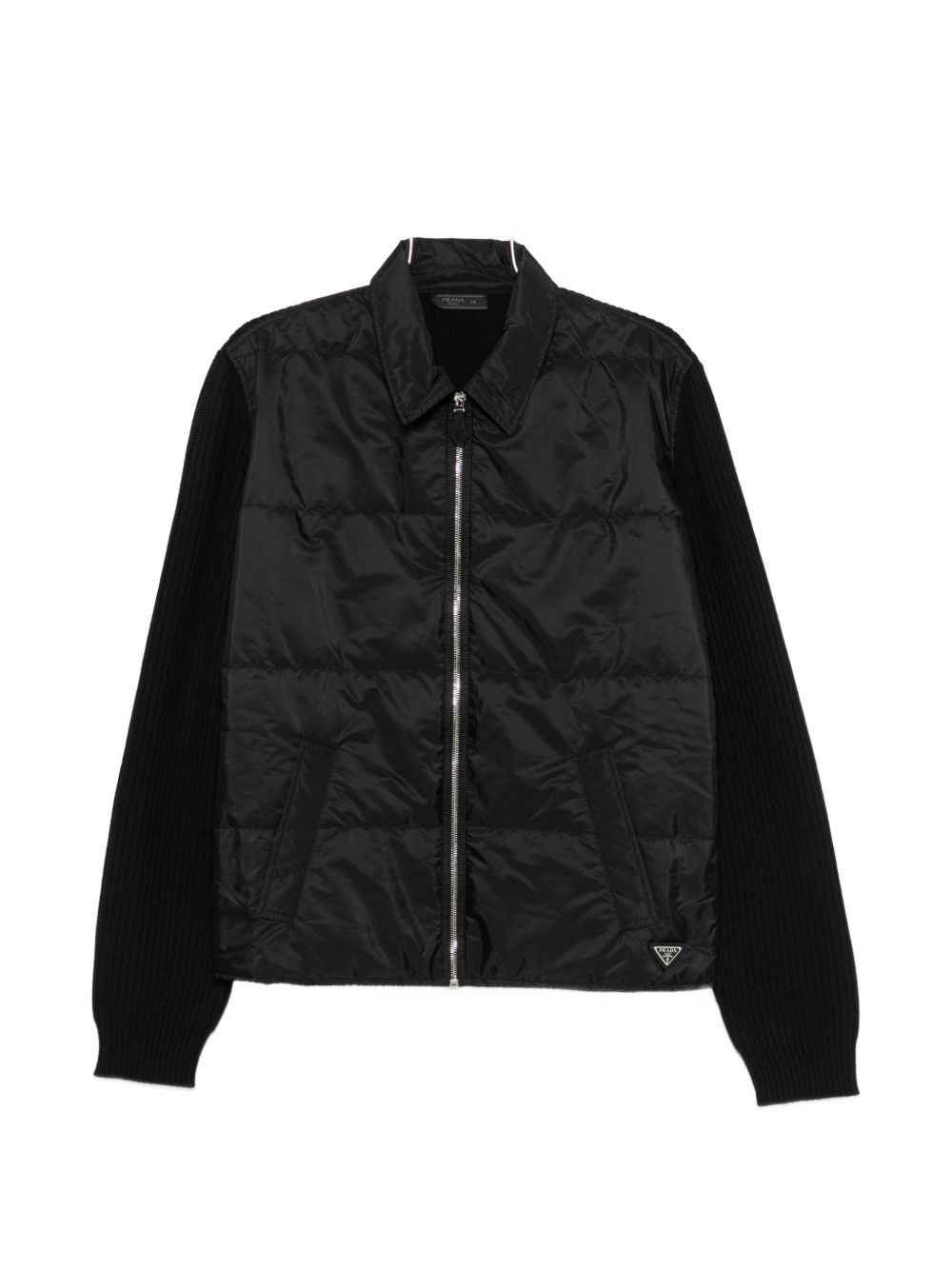 WOOL AND RE-NYLON CARDIGAN