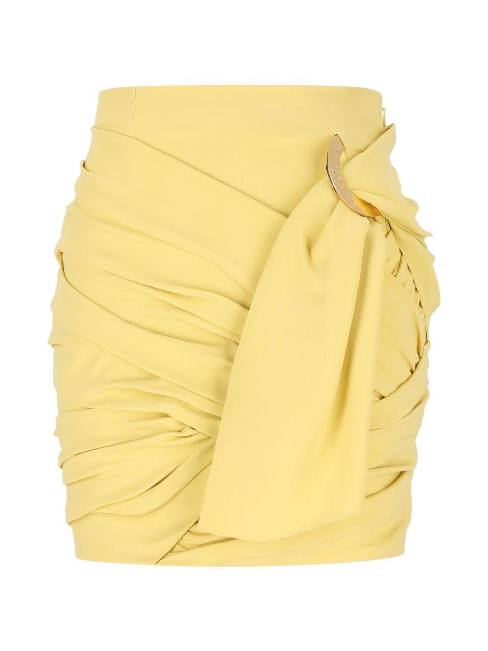 DRAPED MINI SKIRT