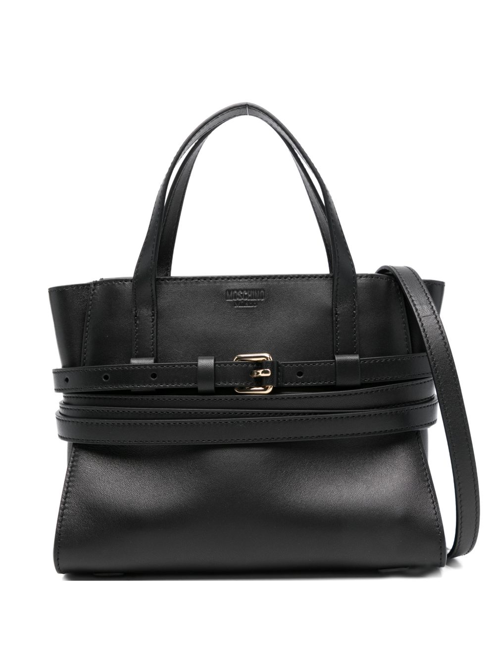 TIE ME SMALL LEATHER HANDBAG