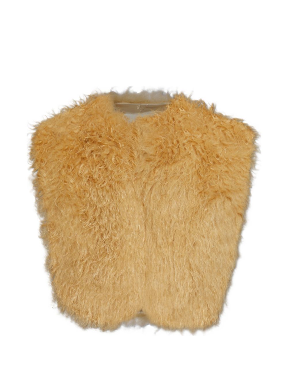 FLORANA FAUX FUR VEST