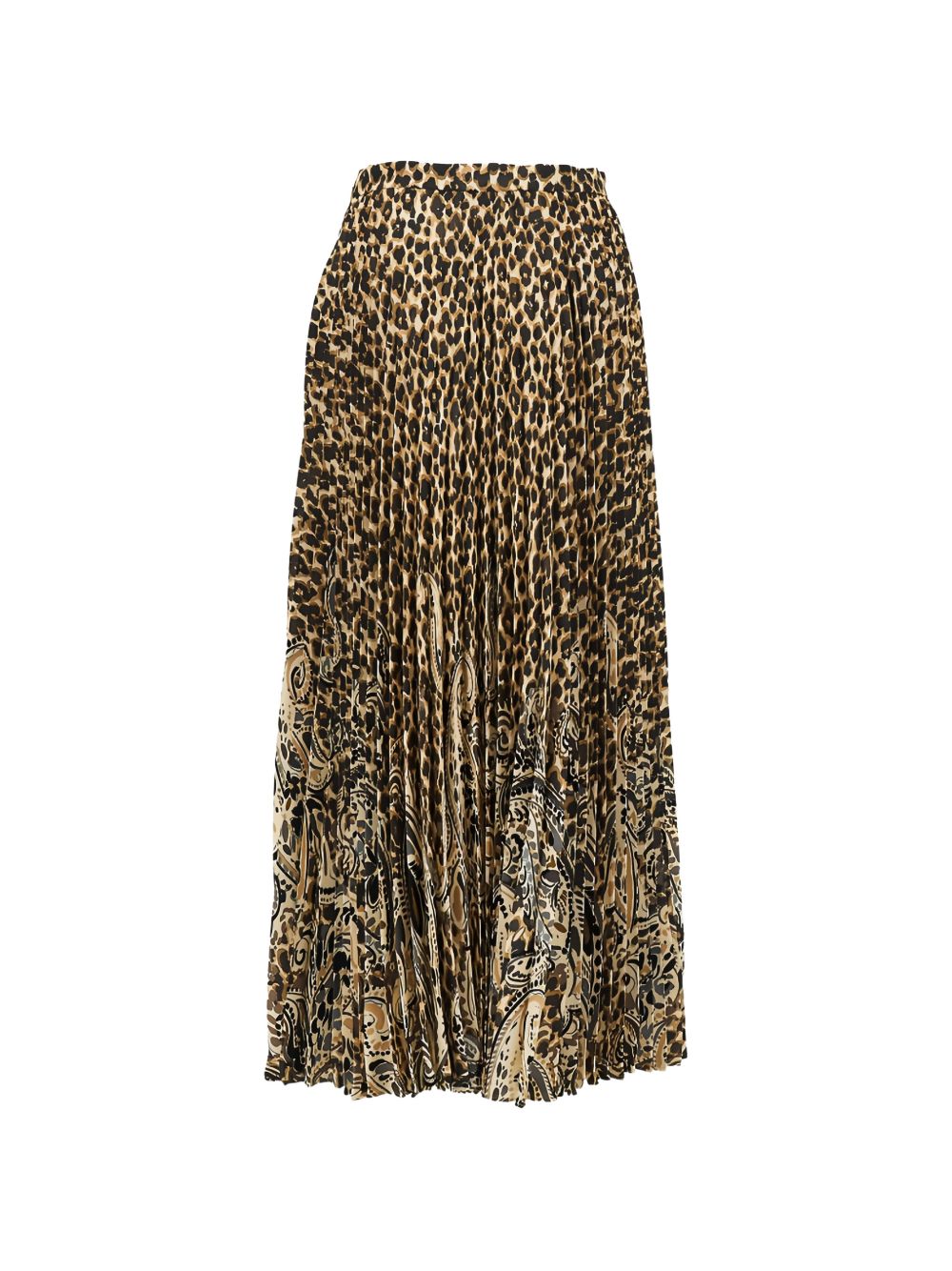 PRINTED MIDI SKIRT
