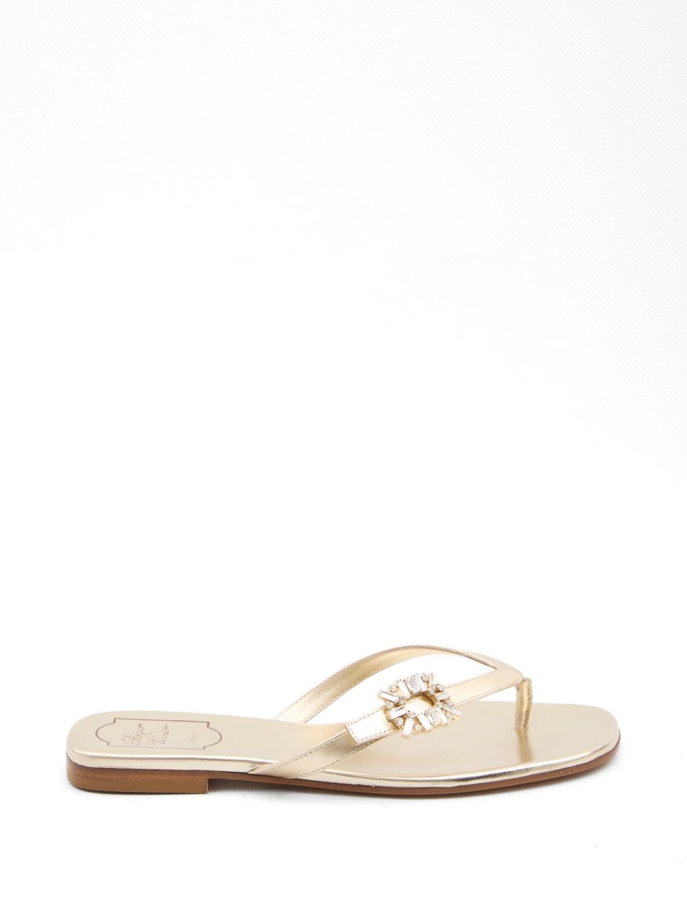 LEATHER THONG SANDALS