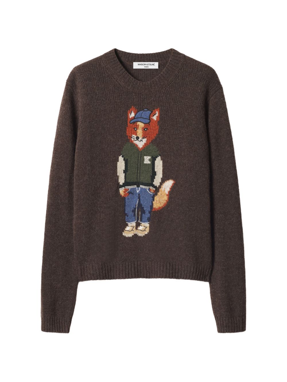 DRESSED FOX WOOL JUMPER