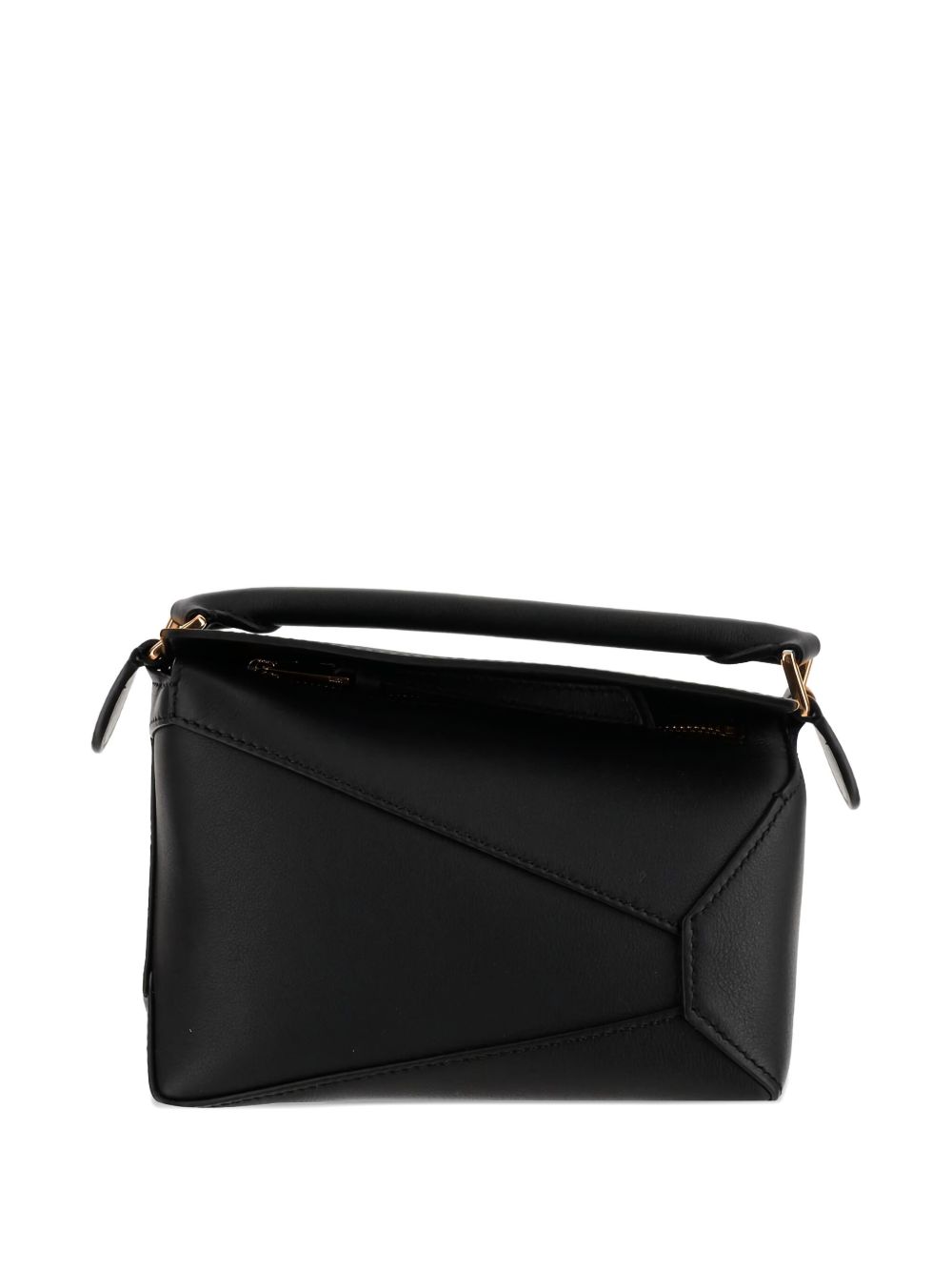 PUZZLE EDGE MINI LEATHER HANDBAG