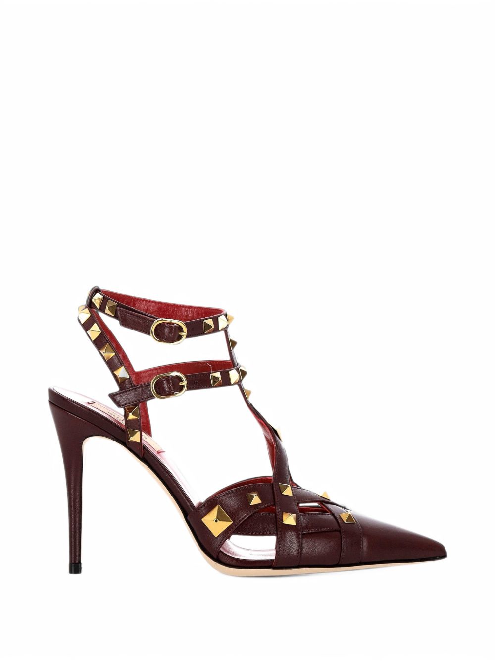 VALENTINO GARAVANI · STUDDY LEATHER PUMPS