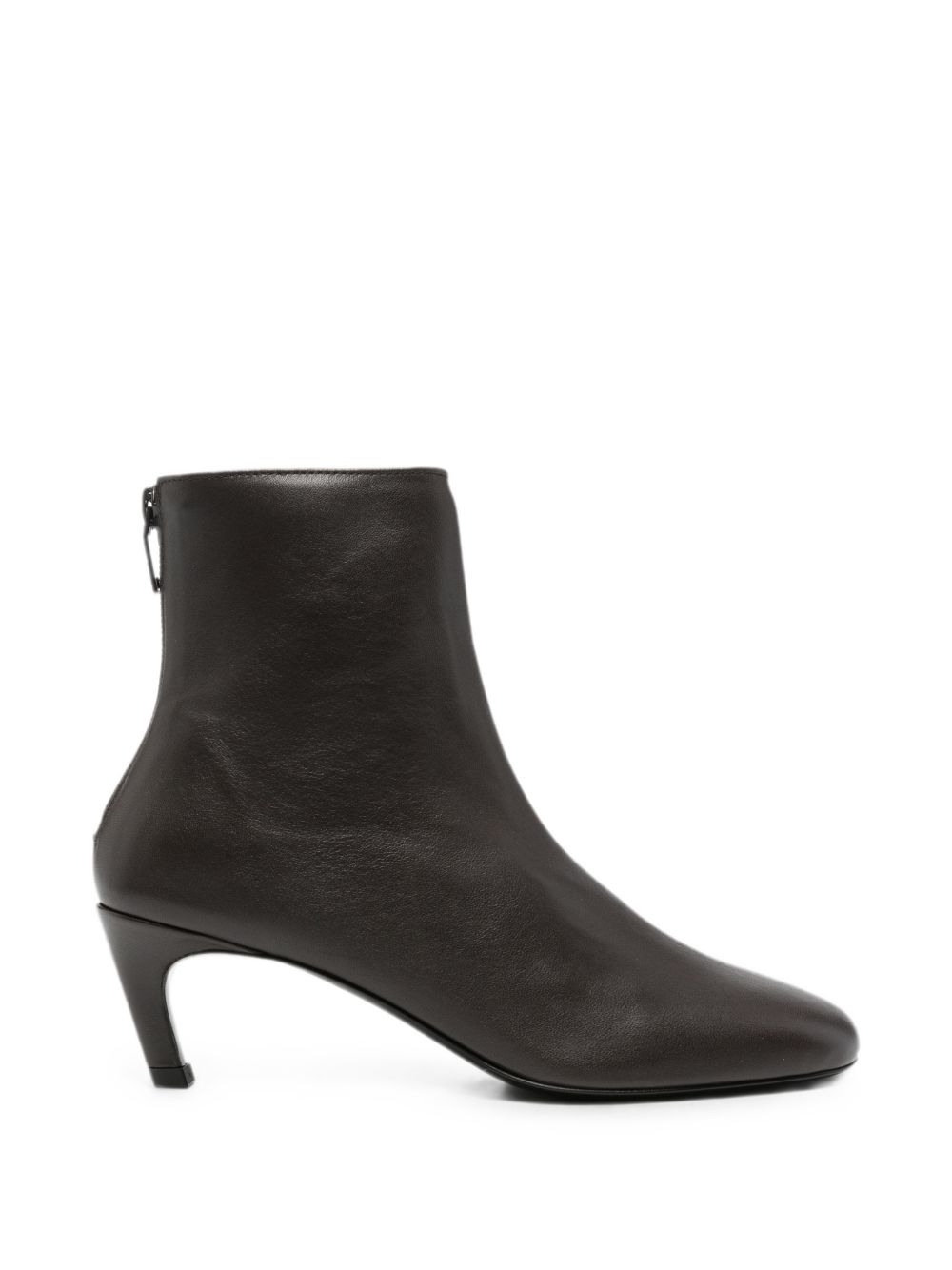 LEATHER ANKLE BOOTS