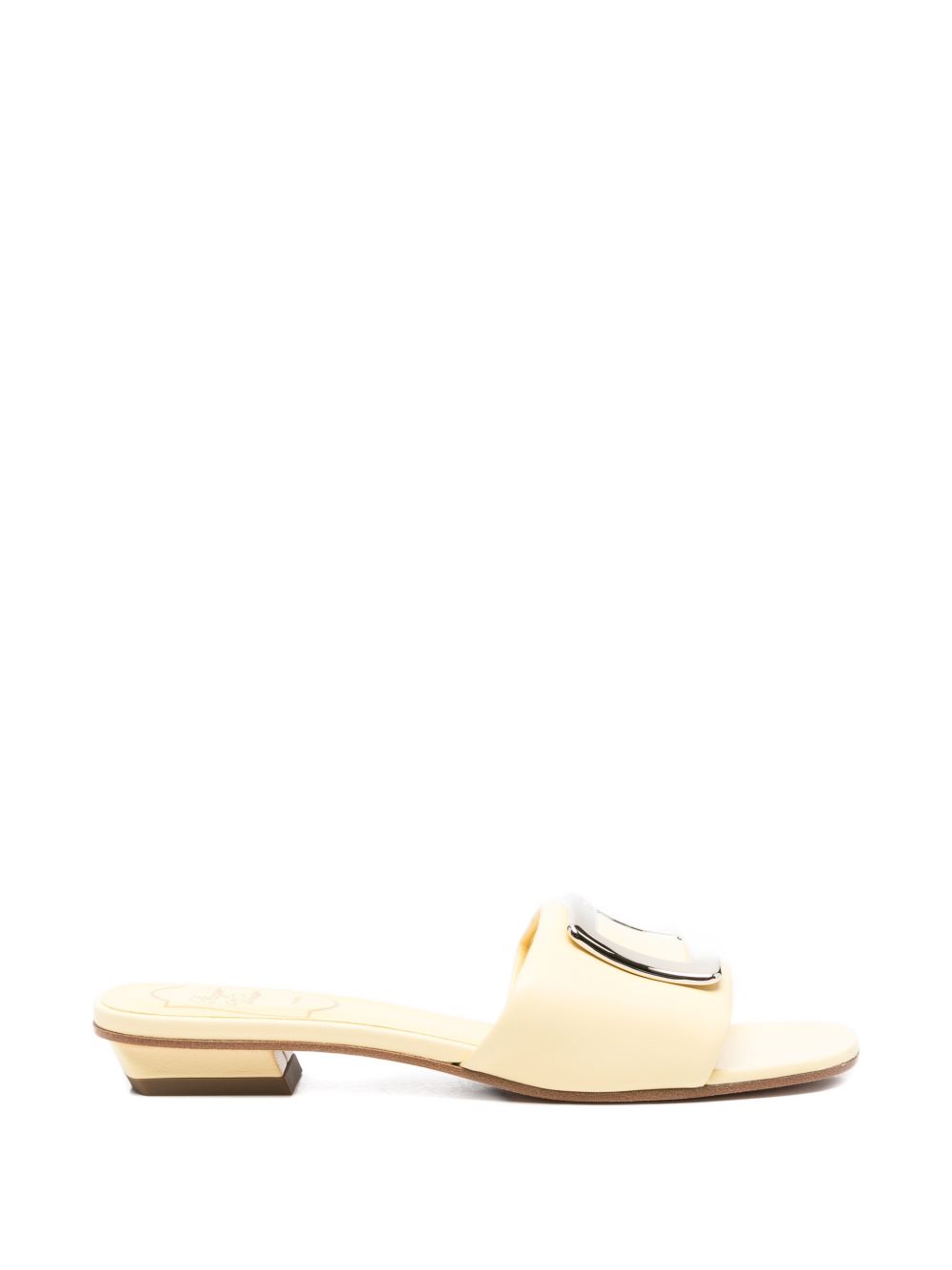 LEATHER FLAT SANDALS