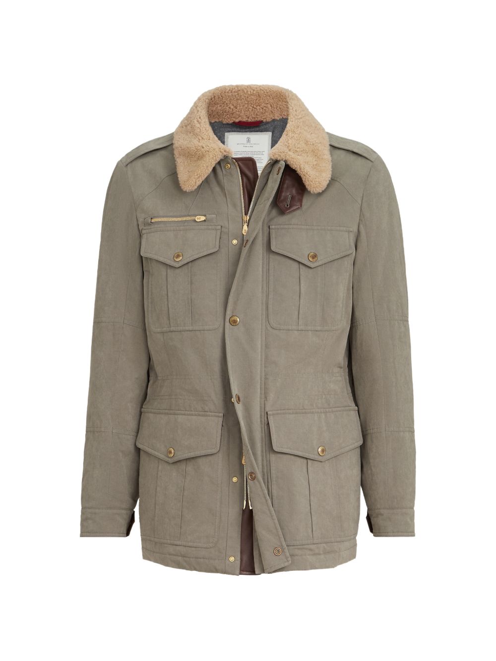 TECHNICAL COTTON FIELD JACKET