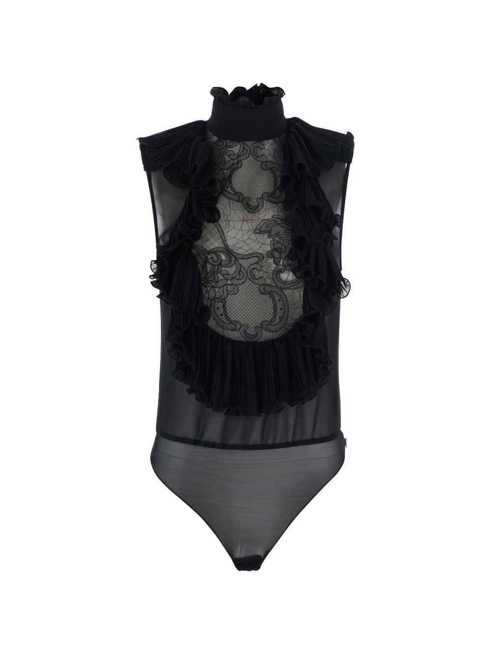 RUFFLED BODYSUIT