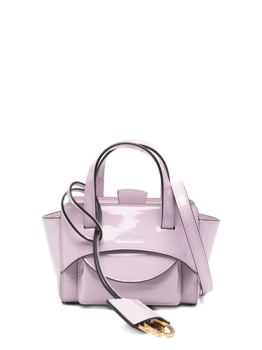 FLAP XS LEATHER TOTE BAG