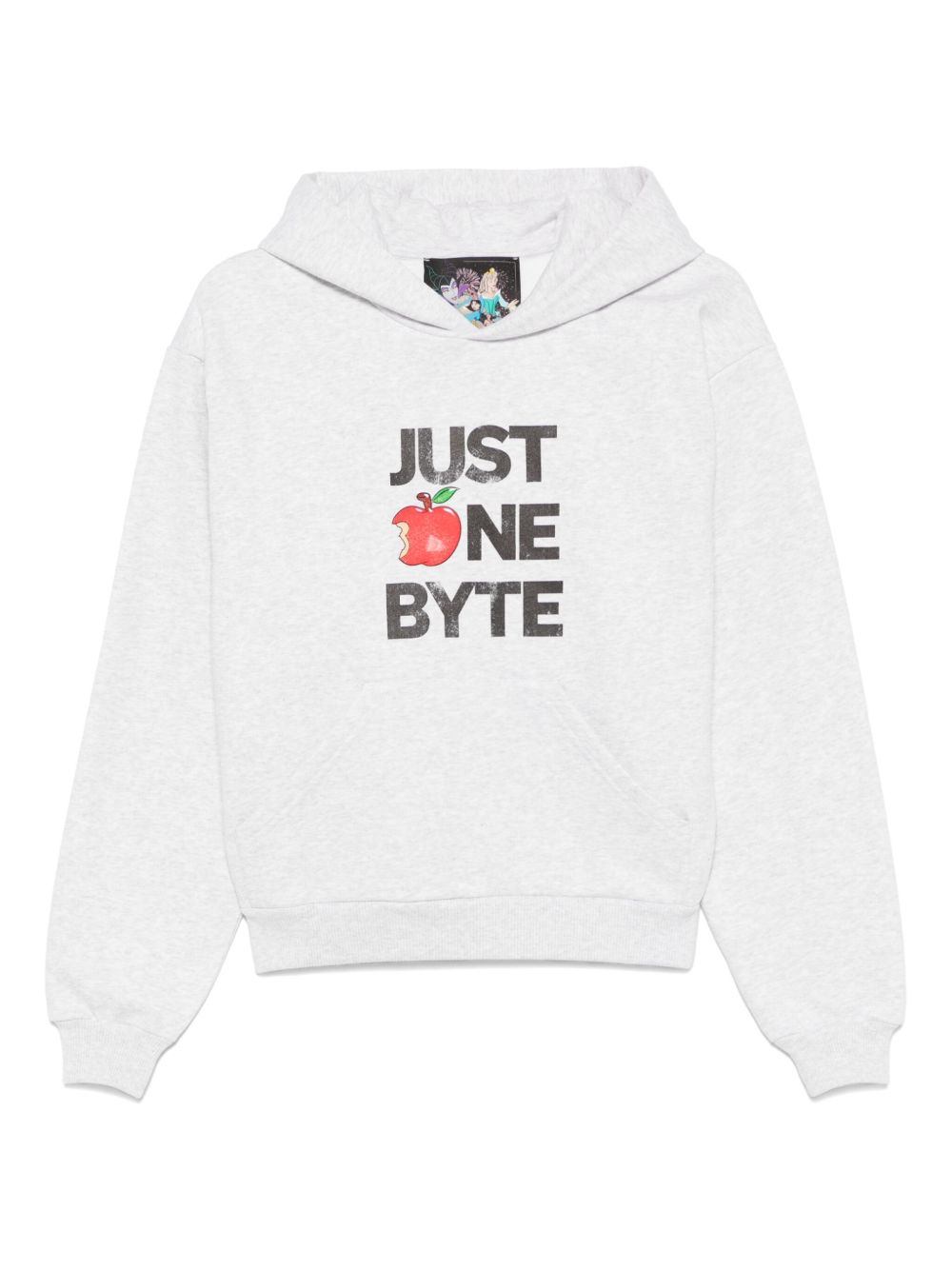 JUST ONE BYTE COTTON HOODIE