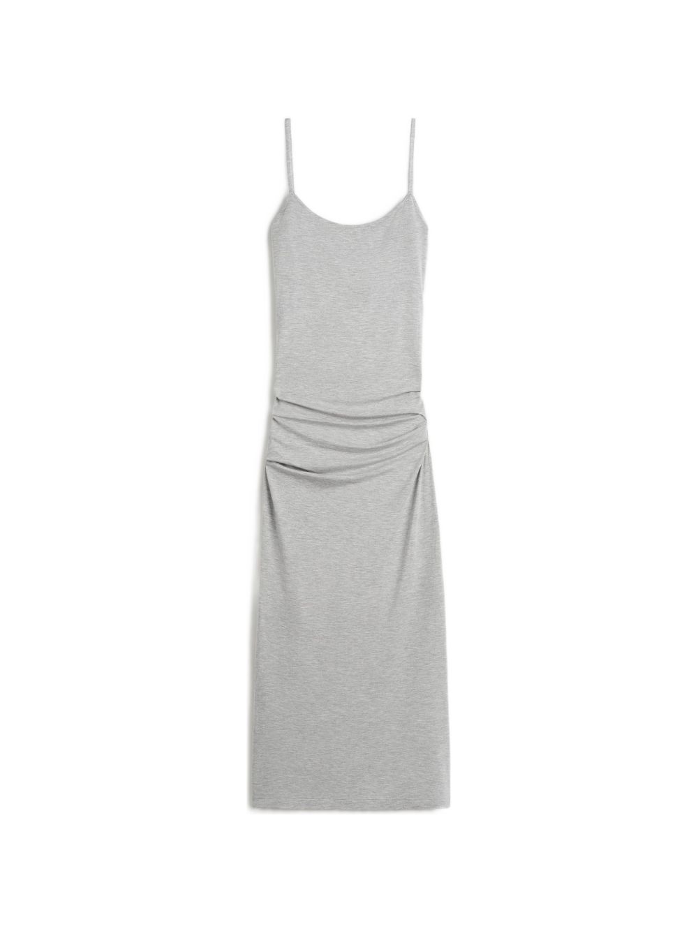 DRAPED SLIP DRESS