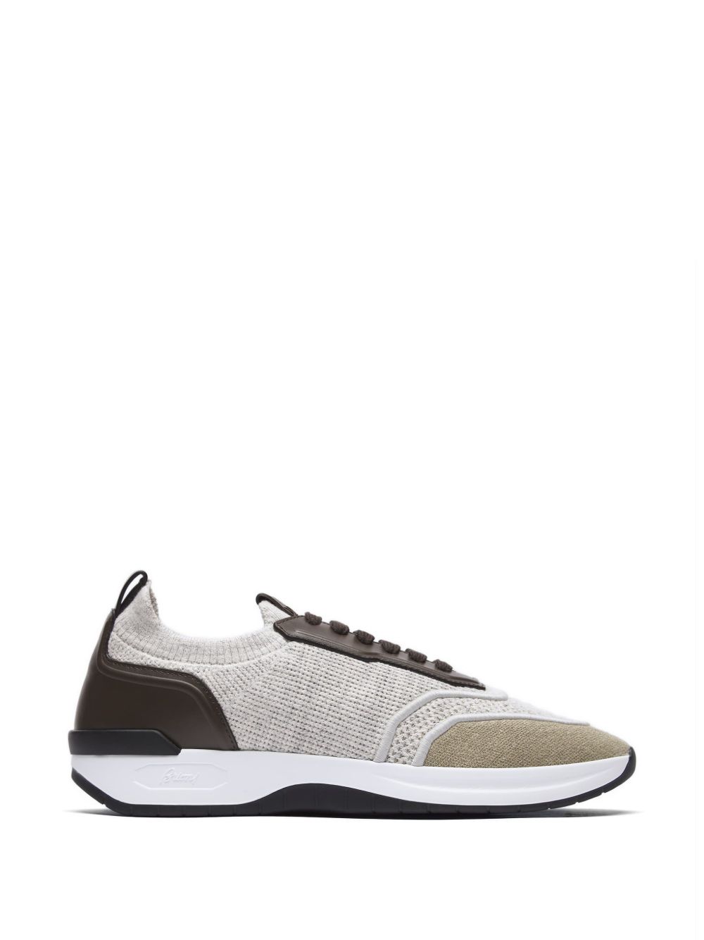 COTTON AND LINEN BLEND SNEAKERS