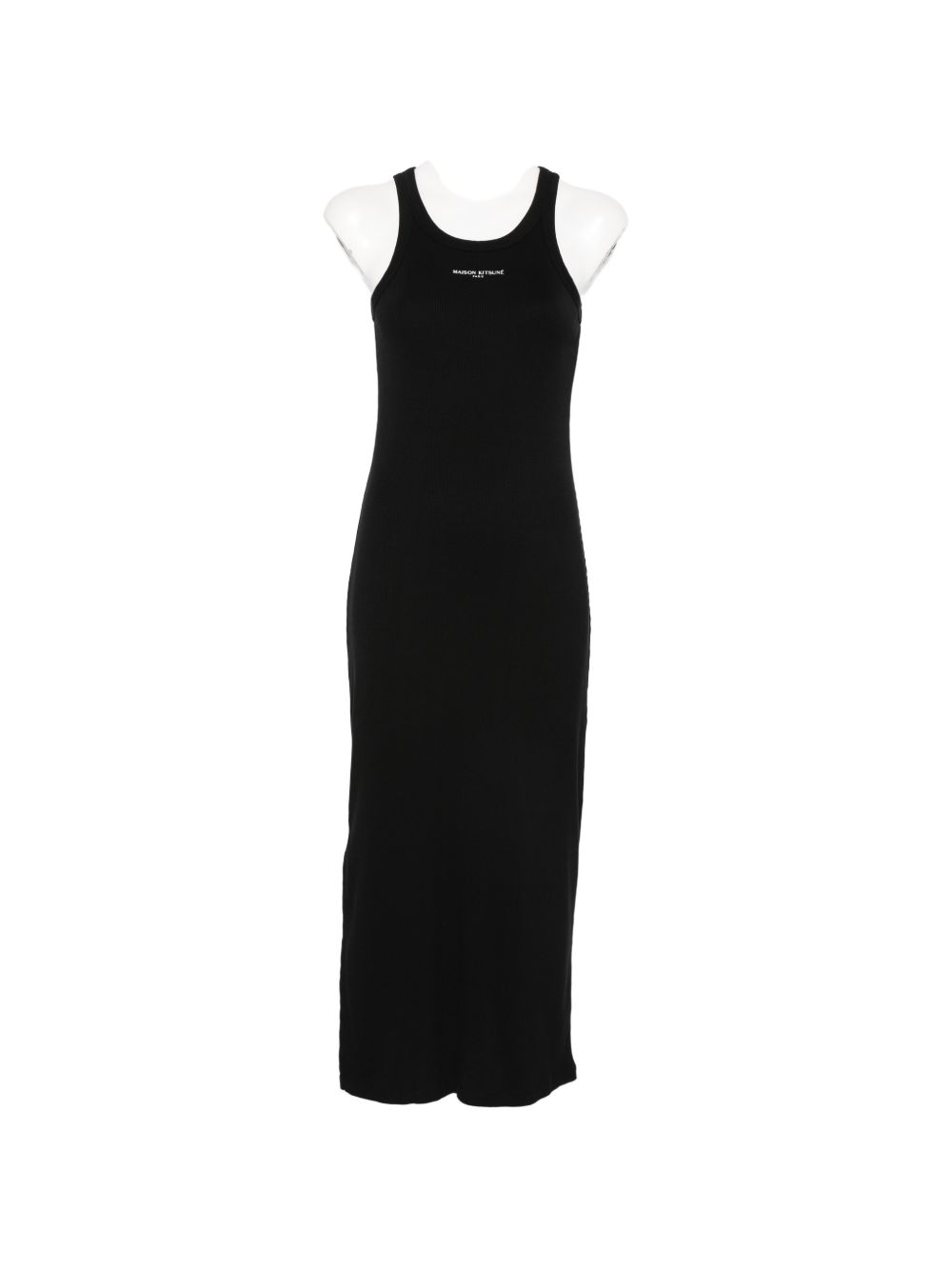 LOGO RIBBED TANK DRESS