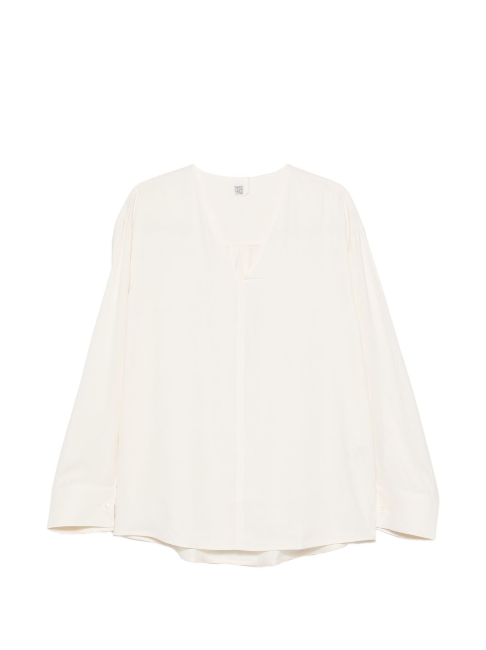 V-NECKED BLOUSE