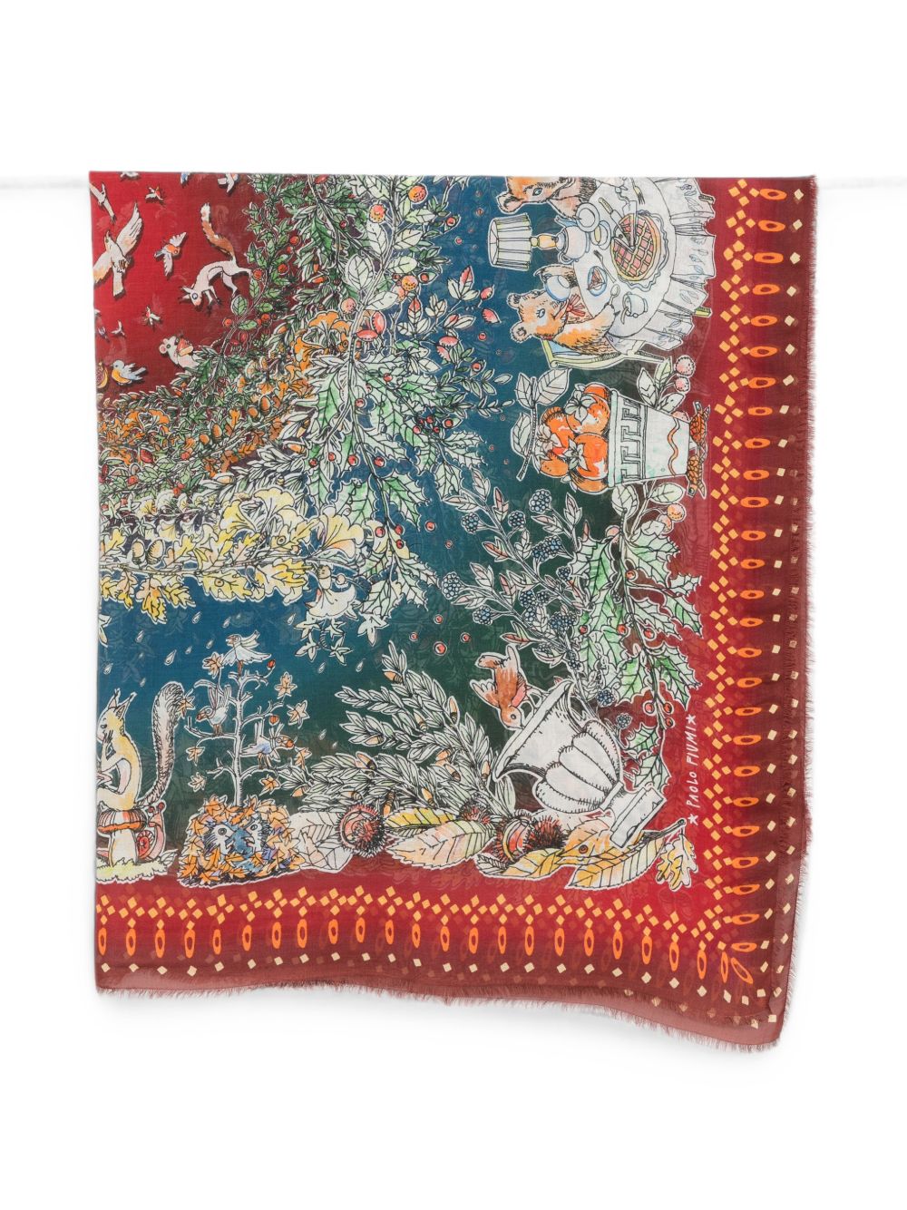 FALL WINTER PRINT STOLE