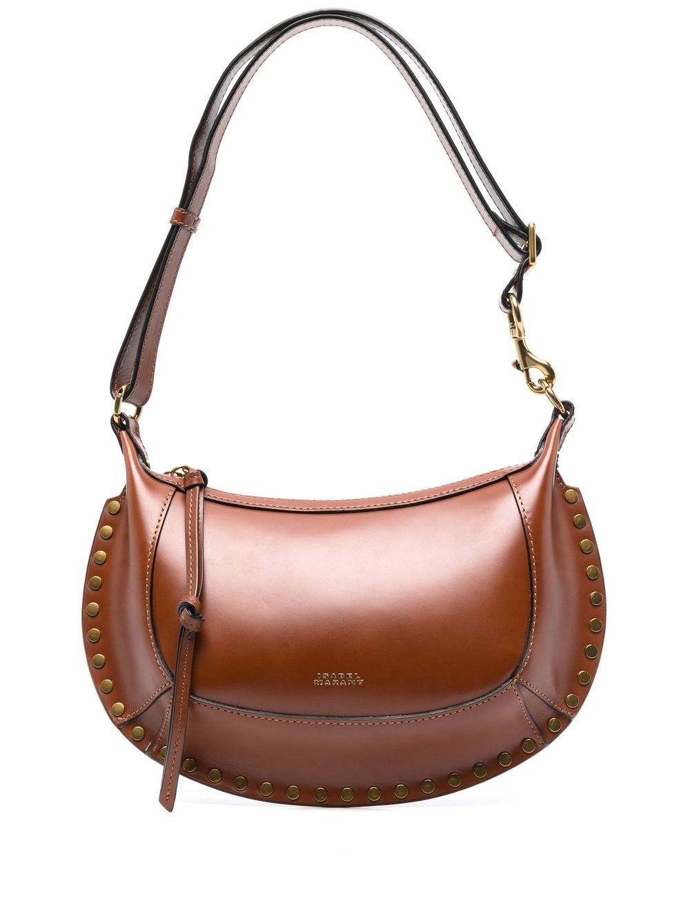 OSKAN MOON LEATHER SHOULDER BAG
