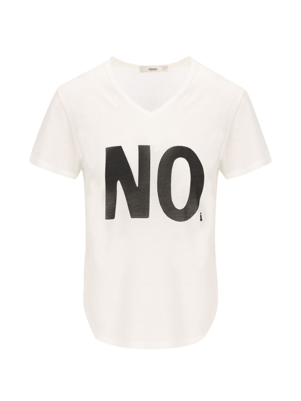 NO PRINT COTTON T-SHIRT