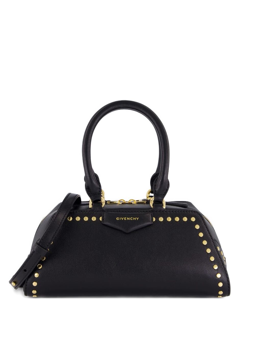 ANTIGONA EW MINI LEATHER HANDBAG