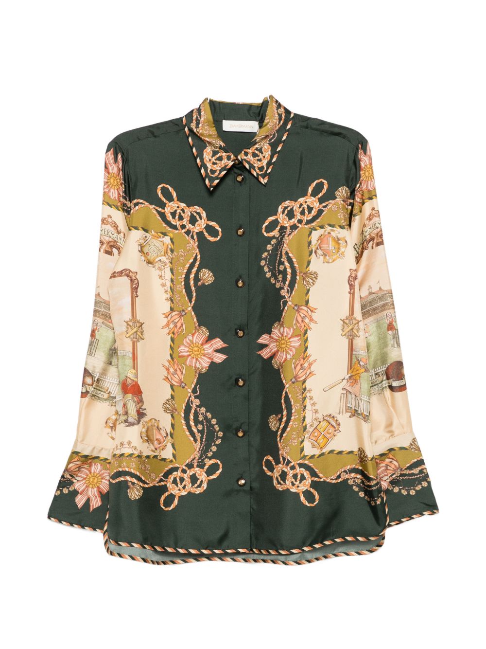 VALIANT PRINTED SILK SHIRT