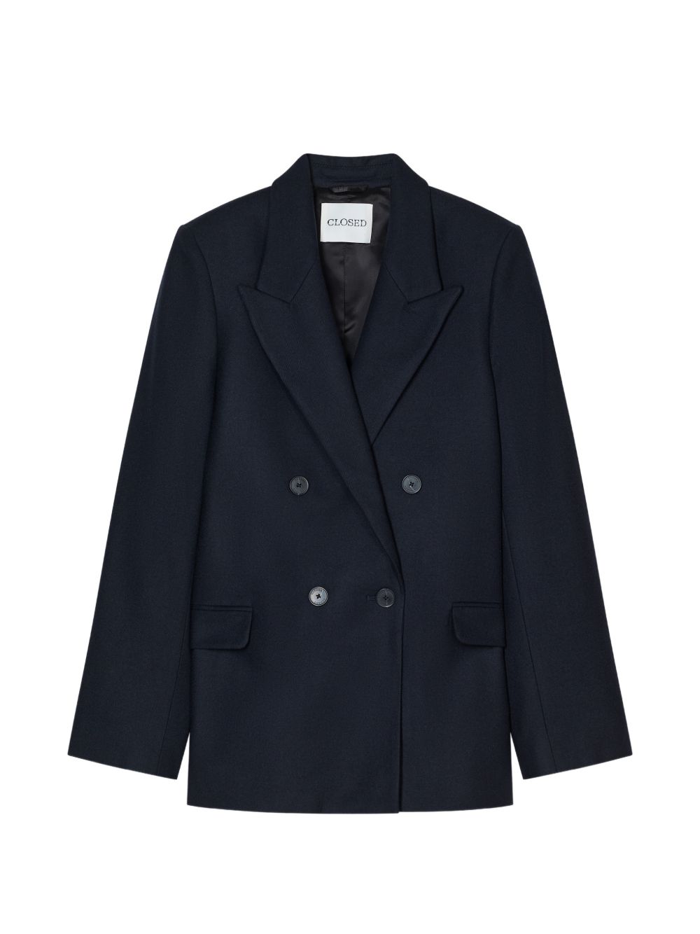 DOUBLE-BREASTED BLAZER JACKET