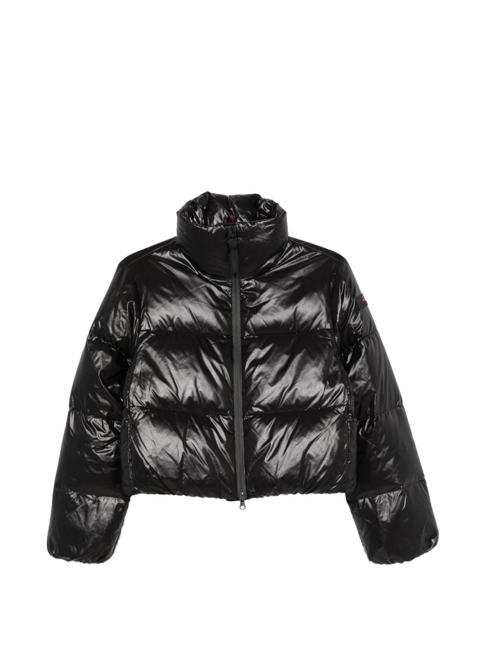 LAMINE CROPPED DOWN JACKET