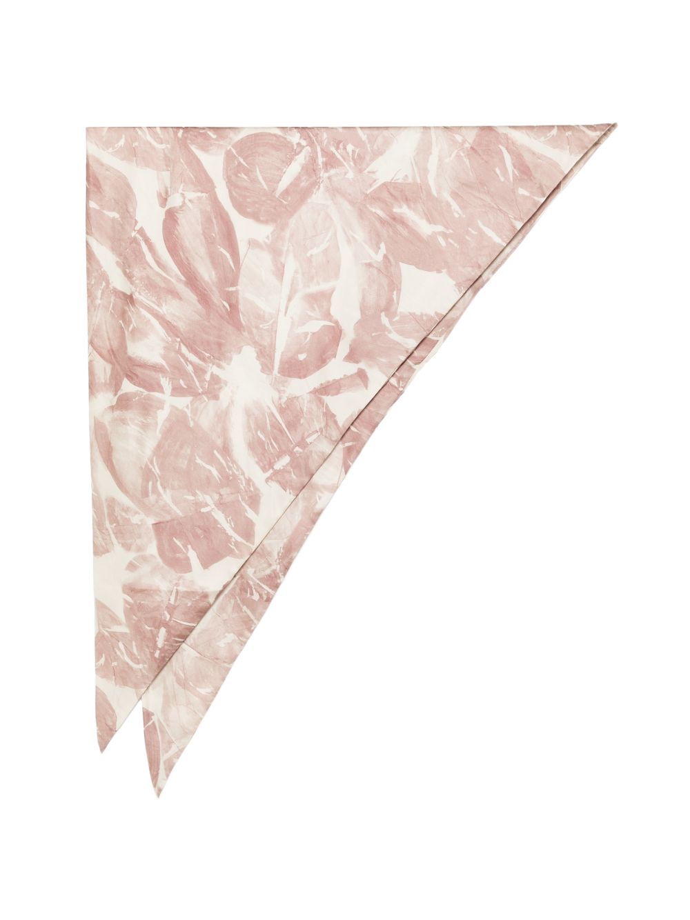 PRINTED SILK FOULARD